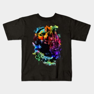 MF DOOM - Watercolour Art Styles Kids T-Shirt